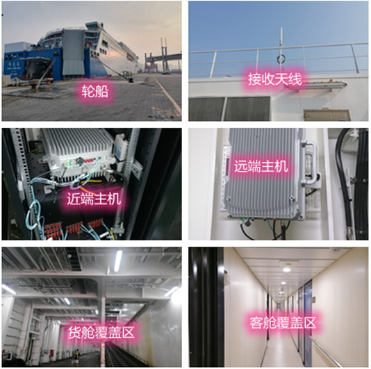  崂山海上游轮轮船渔船覆盖案例